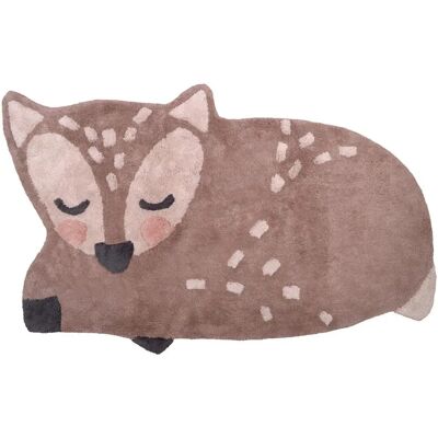 Tapis enfant Nattiot Petit Renne - Coton, Lavable 70x110cm Tapis enfant Nattiot Petit Renne - Coton, Lavable 70x110cm
