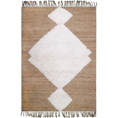 Tapis Enfant Elton en jute et laine - Nattiot - Publicité Tapis Enfant Elton en jute et laine - Nattiot - Publicité