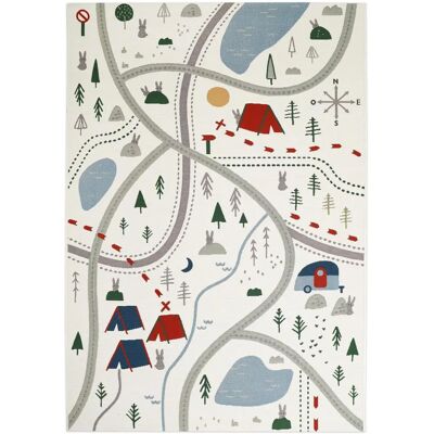 Nattiot Little Camper Tapis de Jeu Enfant Indoor & Outdoor - 123x180cm - Publicité Nattiot Little Camper Tapis de Jeu Enfant Indoor & Outdoor - 123x180cm - Publicité