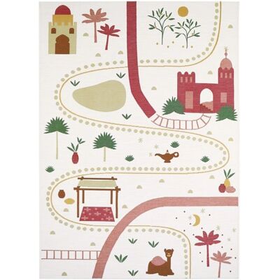 Tapis Enfant Little Marrakech Nattiot - Multicolore 123x180 Indoor/Outdoor Tapis Enfant Little Marrakech Nattiot - Multicolore 123x180 Indoor/Outdoor