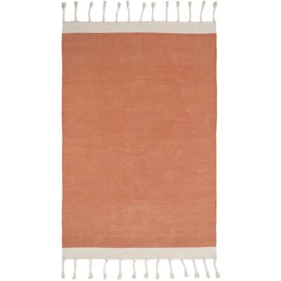 Tapis Lisboa Rose en Coton Recyclé - Décoration Chambre Enfant Tapis Lisboa Rose en Coton Recyclé - Décoration Chambre Enfant