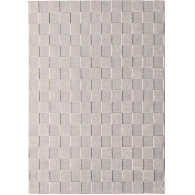 Tapis Enfant Damier Blanc Nattiot - Design contemporain - 160x230cm - Publicité Tapis Enfant Damier Blanc Nattiot - Design contemporain - 160x230cm - Publicité