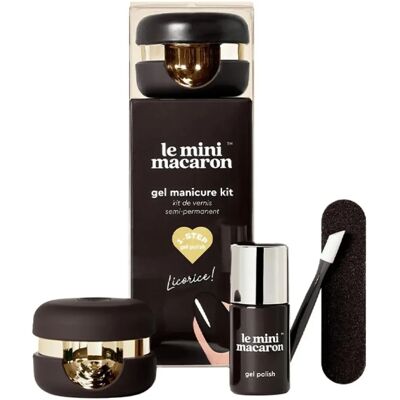 Le Mini Macaron Licorice Nagelset - Für die Heim-Maniküre Le Mini Macaron Licorice Nagelset - Für die Heim-Maniküre