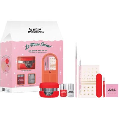 Le Mini Macaron Cherry Red Gel Nagelkunst-Set - Nagelkunst-Set Le Mini Macaron Cherry Red Gel Nagelkunst-Set - Nagelkunst-Set