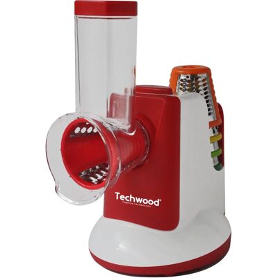 Techwood TRO-7765 Elektrický 5v1 kráječ/strouhák Techwood TRO-7765 Elektrický 5v1 kráječ/strouhák