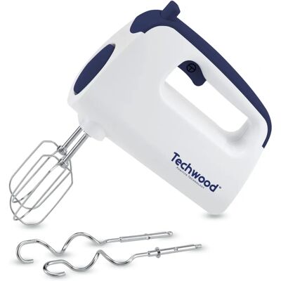 TECHWOOD Ruční Mixér 300W Bílá Modrá - Ruční Mixér TECHWOOD Ruční Mixér 300W Bílá Modrá - Ruční Mixér