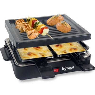 Techwood TRA-46 - Noir - Grill Raclette Techwood TRA-46 - Noir - Grill Raclette