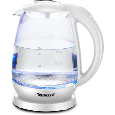 Techwood Bollitore Elettrico Bianco - 1,7L 2200W Techwood Bollitore Elettrico Bianco - 1,7L 2200W