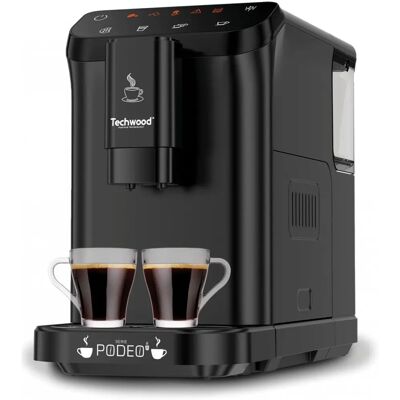 Techwood TCA-1315AEX - Μαύρο - μηχανή espresso Techwood TCA-1315AEX - Μαύρο - μηχανή espresso