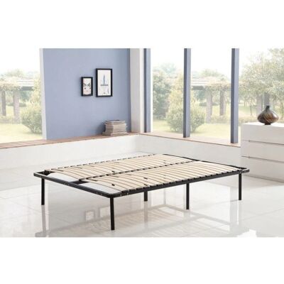 Kosmi Modelo 140x190cm - Base de cama con listones y patas Kosmi Modelo 140x190cm - Base de cama con listones y patas