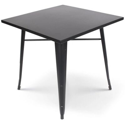 Mesa de Estilo Industrial Cuadrada KOSMI - Mesa Mesa de Estilo Industrial Cuadrada KOSMI - Mesa