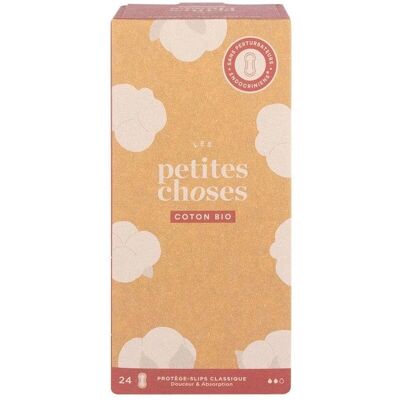 Les Petites Choses Coton Biologique Discrets Protections Hygiéniques - Publicité Les Petites Choses Coton Biologique Discrets Protections Hygiéniques - Publicité