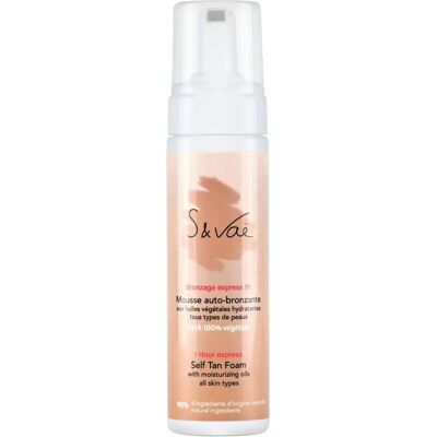 S & Vae Mousse Autobronzante Tous Types de Peau - Mousse auto-bronzante - Publicité S & Vae Mousse Autobronzante Tous Types de Peau - Mousse auto-bronzante - Publicité