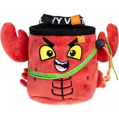 YY Vertical Lobster - Ergonomiczny woreczek na magnezję z zamknięciem na sznurek i uchwytem na szczoteczkę - Sprzęt wspinaczkowy YY Vertical Lobster - Ergonomiczny woreczek na magnezję z zamknięciem na sznurek i uchwytem na szczoteczkę - Sprzęt wspinaczkowy