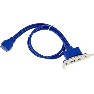 Kalea Informatique USB 3.0 lågprofil 2-port Hub Kalea Informatique USB 3.0 lågprofil 2-port Hub