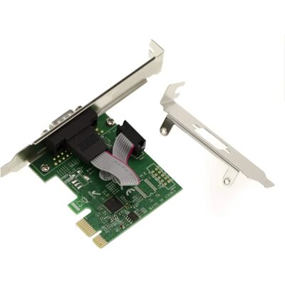 Kalea Informatique Pci Express Rs232 Seriellt Styrkort - Asix Ax99100 - Low-High Profile Kalea Informatique Pci Express Rs232 Seriellt Styrkort - Asix Ax99100 - Low-High Profile