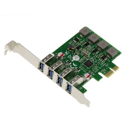 Scheda di espansione PCIe USB 3.0 VL805 di Kalea-Informatique - 4 Porte, Auto Alimentata, Profilo Basso/Alto Scheda di espansione PCIe USB 3.0 VL805 di Kalea-Informatique - 4 Porte, Auto Alimentata, Profilo Basso/Alto