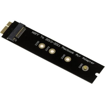 Adattatore Macbook 2010/2011 - Ssd M2 SATA - Versione Lunga Adattatore Macbook 2010/2011 - Ssd M2 SATA - Versione Lunga