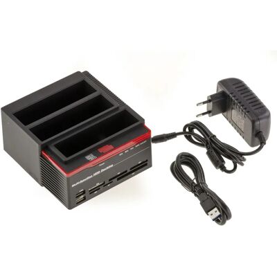 Kalea-Informatique Dock Klonestation 2x SATA + IDE - USB 3.0 + Kartenleser Kalea-Informatique Dock Klonestation 2x SATA + IDE - USB 3.0 + Kartenleser