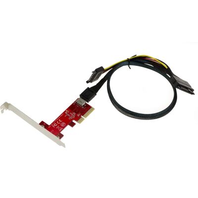 Kalea Informatique PCIe 4x Controller Card - U.2 NVMe SSD Adapter Kalea Informatique PCIe 4x Controller Card - U.2 NVMe SSD Adapter