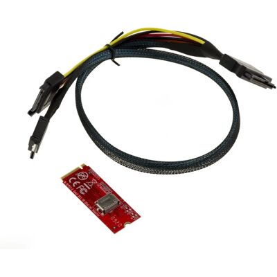 Kalea-Informatique Oculink-Adapter zu M.2 PCIe - SFF-8612/8611/8639 Kalea-Informatique Oculink-Adapter zu M.2 PCIe - SFF-8612/8611/8639