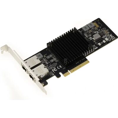 Scheda di Rete Kalea-Informatique Intel X550 - 10 Gb/s, 2 porte RJ45 Scheda di Rete Kalea-Informatique Intel X550 - 10 Gb/s, 2 porte RJ45