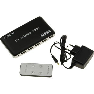 Kalea-Informatique - Switch HDMI 2.0b - 4K60 - Alimenté - HDMI Switch - Publicité Kalea-Informatique - Switch HDMI 2.0b - 4K60 - Alimenté - HDMI Switch - Publicité