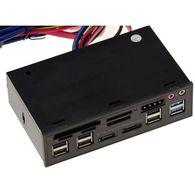 Kalea Informatique Elülső panel - SD, USB 3.0, SATA - 5,25 hüvelykes rekesz Kalea Informatique Elülső panel - SD, USB 3.0, SATA - 5,25 hüvelykes rekesz
