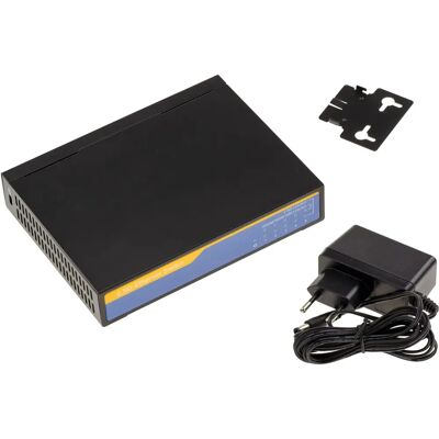 Switch Kalea-Informatique - 5 Puertos Ethernet Gigabit 2.5G - Soporta 10/100/1000/2.5G Mbps Switch Kalea-Informatique - 5 Puertos Ethernet Gigabit 2.5G - Soporta 10/100/1000/2.5G Mbps