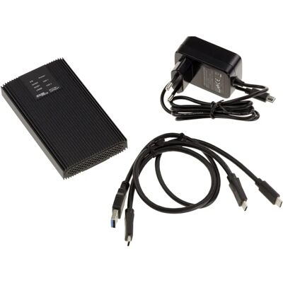 Kalea-Informatique Aluminium USB 3.2 10G Gehäuse - RAID 0 1 Groß Kalea-Informatique Aluminium USB 3.2 10G Gehäuse - RAID 0 1 Groß