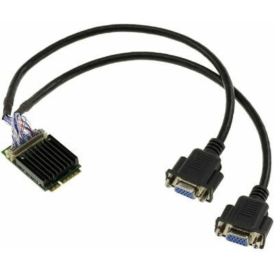 Carte Graphique Kalea Informatique - 2 ports VGA - 1080p - Mini PCIe - Silicon Motion SM750 Carte Graphique Kalea Informatique - 2 ports VGA - 1080p - Mini PCIe - Silicon Motion SM750
