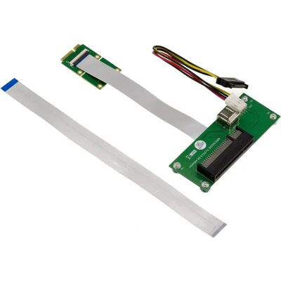 Kalea-Informatique PCIe x8 naar Mini PCIe Adapter - Afgeschermd 15cm/25cm Kalea-Informatique PCIe x8 naar Mini PCIe Adapter - Afgeschermd 15cm/25cm