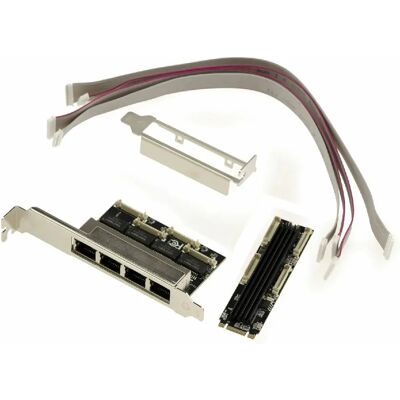 Kalea-Informatique RTL8111H - 4 Ports Gigabit Ethernet Netzwerkkarte Kalea-Informatique RTL8111H - 4 Ports Gigabit Ethernet Netzwerkkarte