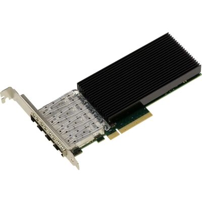 Intel - X722-DA4 - 10G - SFP+ - Carte réseau PCIe - Publicité Intel - X722-DA4 - 10G - SFP+ - Carte réseau PCIe - Publicité