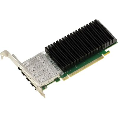 Intel E810 Network Card - Quad Port 10/25GbE PCIe 3.0 x16 Intel E810 Network Card - Quad Port 10/25GbE PCIe 3.0 x16