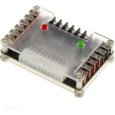 Kalea-Informatique ATX24 Breakout-Board - 10 USB-Ports - 3,3V 5V 12V -12V Kalea-Informatique ATX24 Breakout-Board - 10 USB-Ports - 3,3V 5V 12V -12V