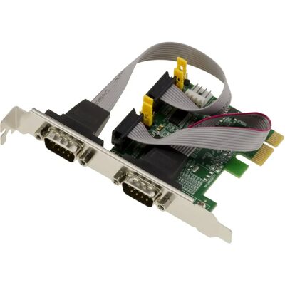 Kalea-Informatique PCIe Seriële Kaart - 2 RS232-poorten - Asix 99100 Kalea-Informatique PCIe Seriële Kaart - 2 RS232-poorten - Asix 99100