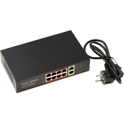 Kalea-Informatique - Switch Ethernet Gigabit PoE+ - 8 Ports - 30W - Ports de Montage Kalea-Informatique - Switch Ethernet Gigabit PoE+ - 8 Ports - 30W - Ports de Montage
