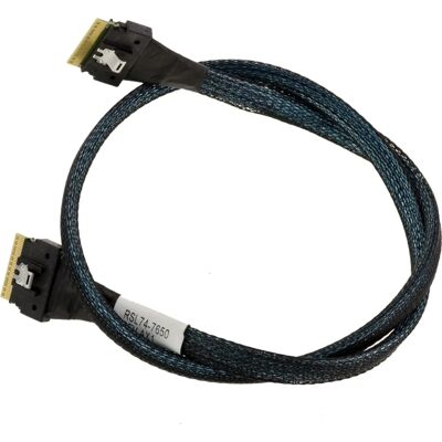 Kalea-Informatique PCIe 4.0 SAS SFF-8654 Kabel - 74-polig 70cm Kalea-Informatique PCIe 4.0 SAS SFF-8654 Kabel - 74-polig 70cm