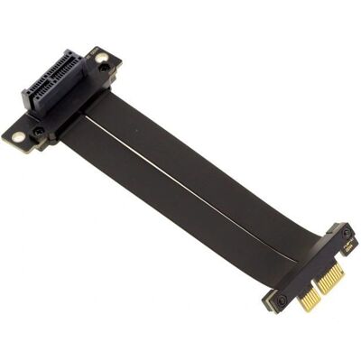 Kalea-Informatique PCIe Riser Kabel - X1 Poort, 16 Gbps - PCIe 4.0 Kalea-Informatique PCIe Riser Kabel - X1 Poort, 16 Gbps - PCIe 4.0