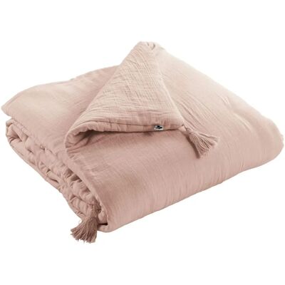 Housse de Couette Rose Marshmallow GAÏA - Housse de Couette - Publicité Housse de Couette Rose Marshmallow GAÏA - Housse de Couette - Publicité