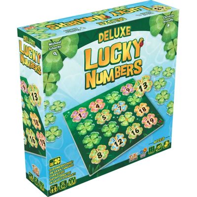 Tranjis Games Lucky Numbers Deluxe - Jeu de société - Publicité Tranjis Games Lucky Numbers Deluxe - Jeu de société - Publicité