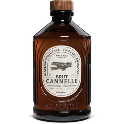 Sirop de Cannelle Bio Bacanha 400ml - Sirop - Publicité Sirop de Cannelle Bio Bacanha 400ml - Sirop - Publicité
