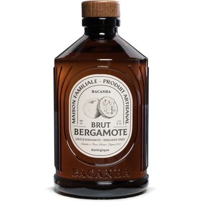 Sirop Bio de Bergamote Bacanha - Citronné & Aromatique - Publicité Sirop Bio de Bergamote Bacanha - Citronné & Aromatique - Publicité
