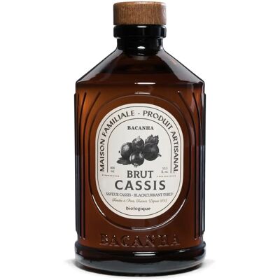 Sirop Bio de Cassis Bacanha - 400 ml - Publicité Sirop Bio de Cassis Bacanha - 400 ml - Publicité