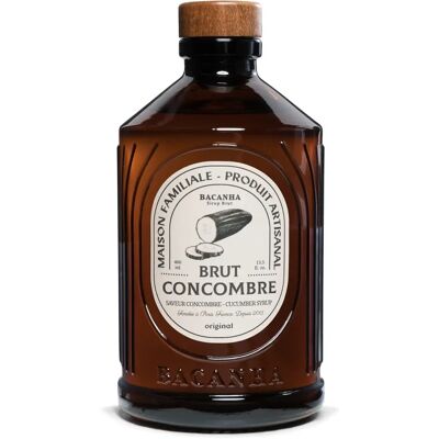 Sirop bio de concombre Bacanha - 400ml - Publicité Sirop bio de concombre Bacanha - 400ml - Publicité