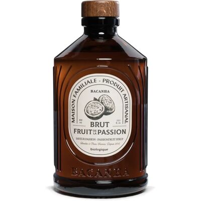 Sirop Bio de Fruit de la Passion Bacanha - 400ml - Publicité Sirop Bio de Fruit de la Passion Bacanha - 400ml - Publicité