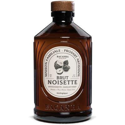 Sirop Bio Noisette Bacanha - 400 ml - Publicité Sirop Bio Noisette Bacanha - 400 ml - Publicité