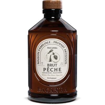Syrop z bio brzoskwini Bacanha - 400ml butelka Syrop z bio brzoskwini Bacanha - 400ml butelka
