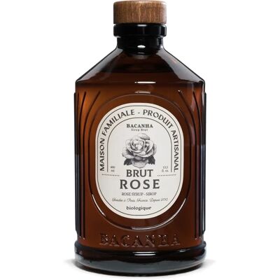 Sirop de Rose Bio Bacanha - Saveur Florale Concentrée - Publicité Sirop de Rose Bio Bacanha - Saveur Florale Concentrée - Publicité